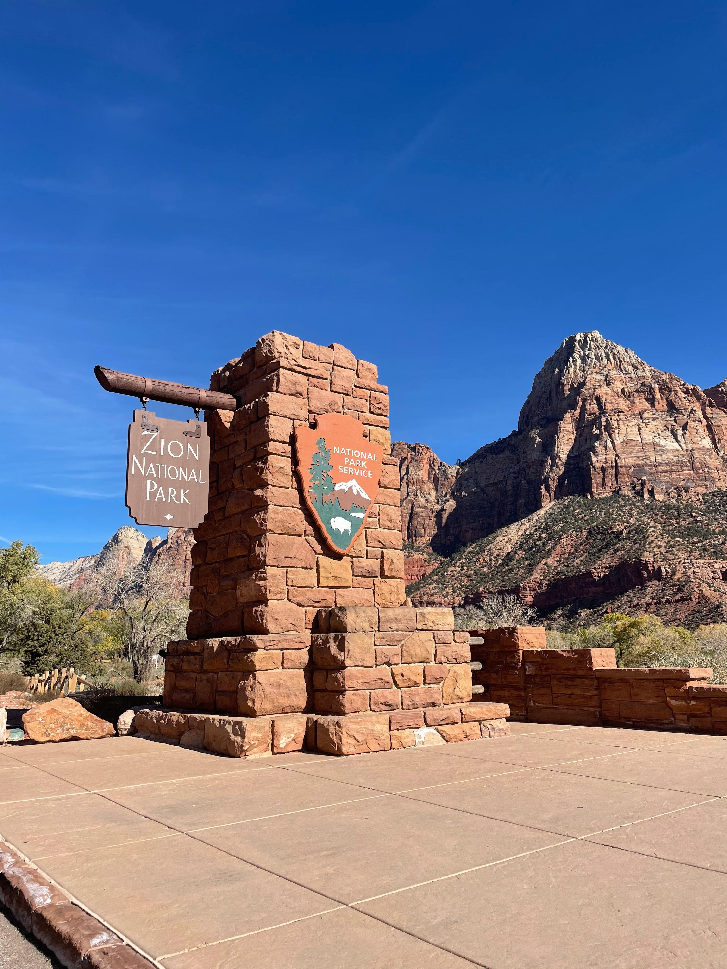 Image 1 of Arrive at Zion National Park.