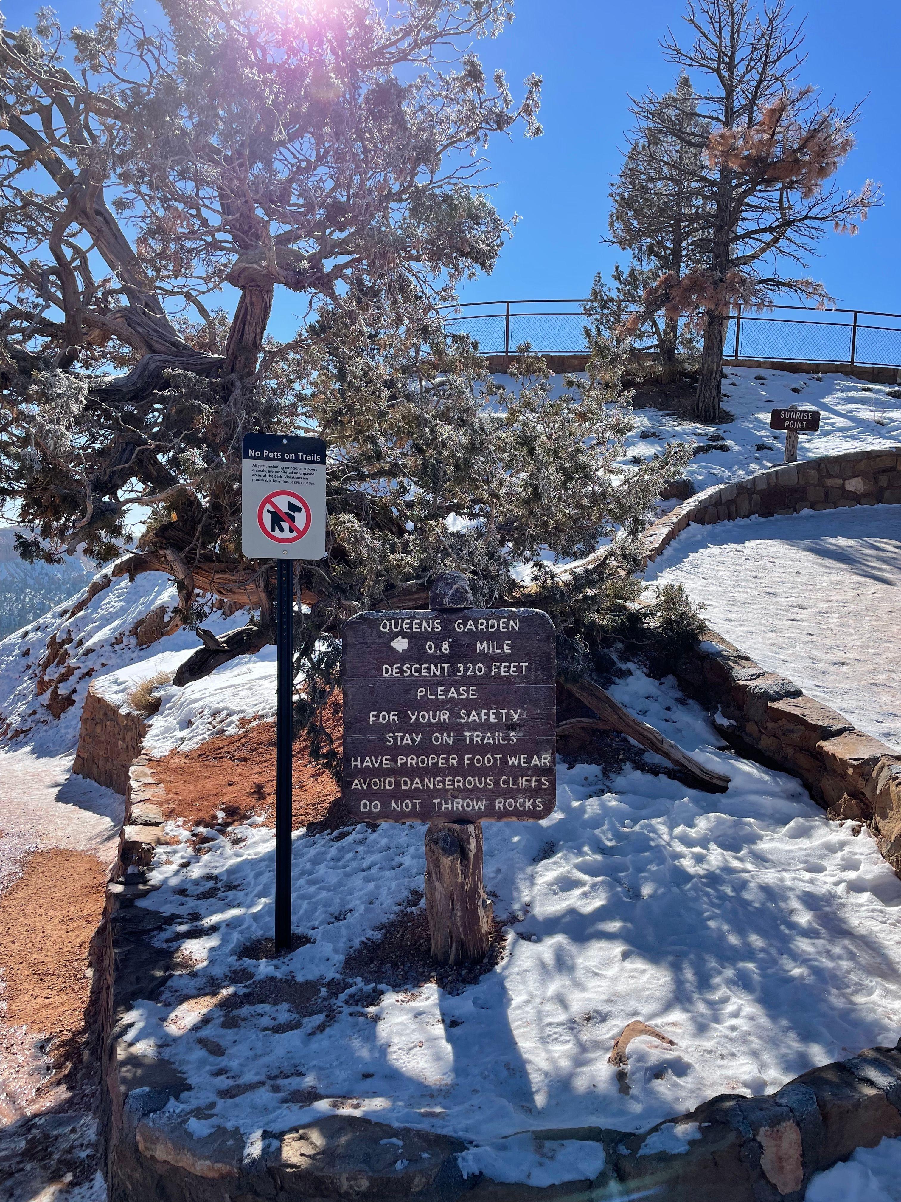 Image 2 of Visit Sunrise Point and Hike the Queen’s Garden Trail.