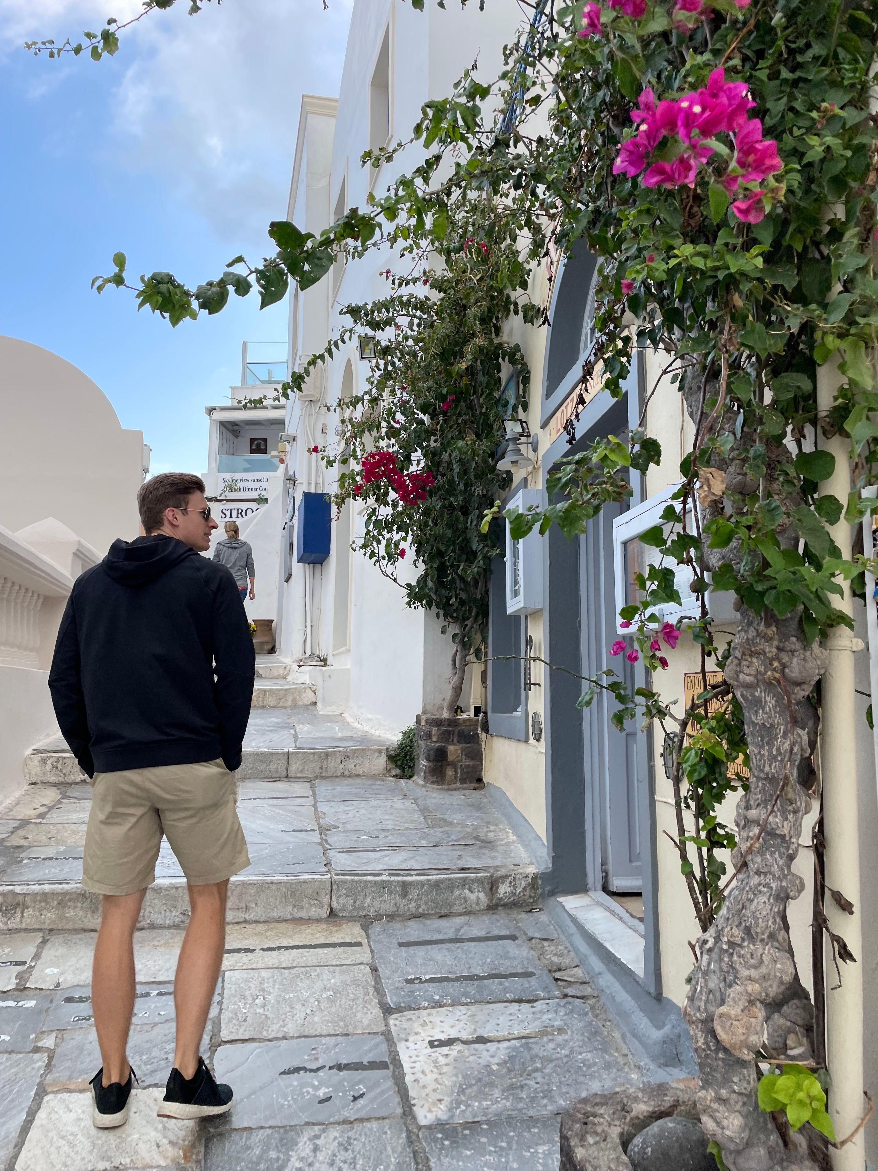 Image 1 of Stroll through Oia .