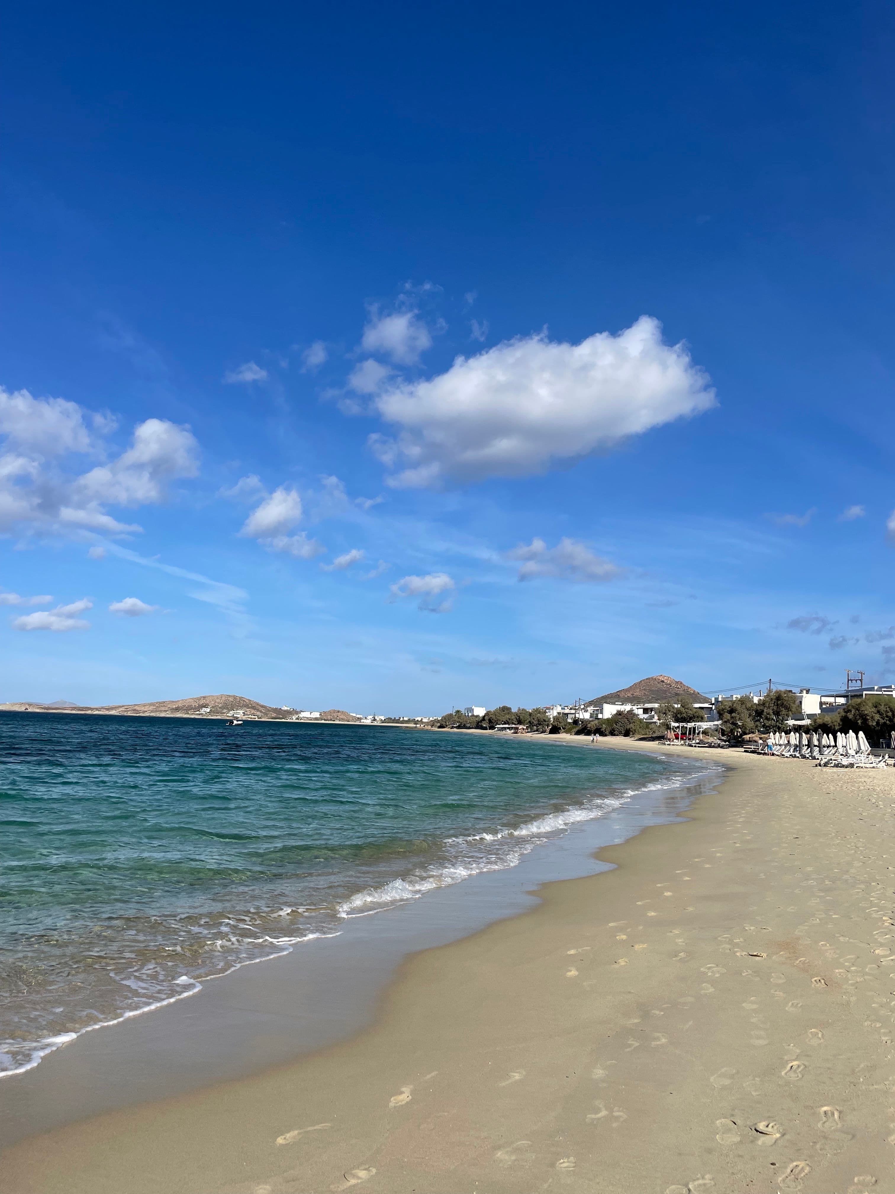 Image 1 of Walk along Agia Anna Beach.