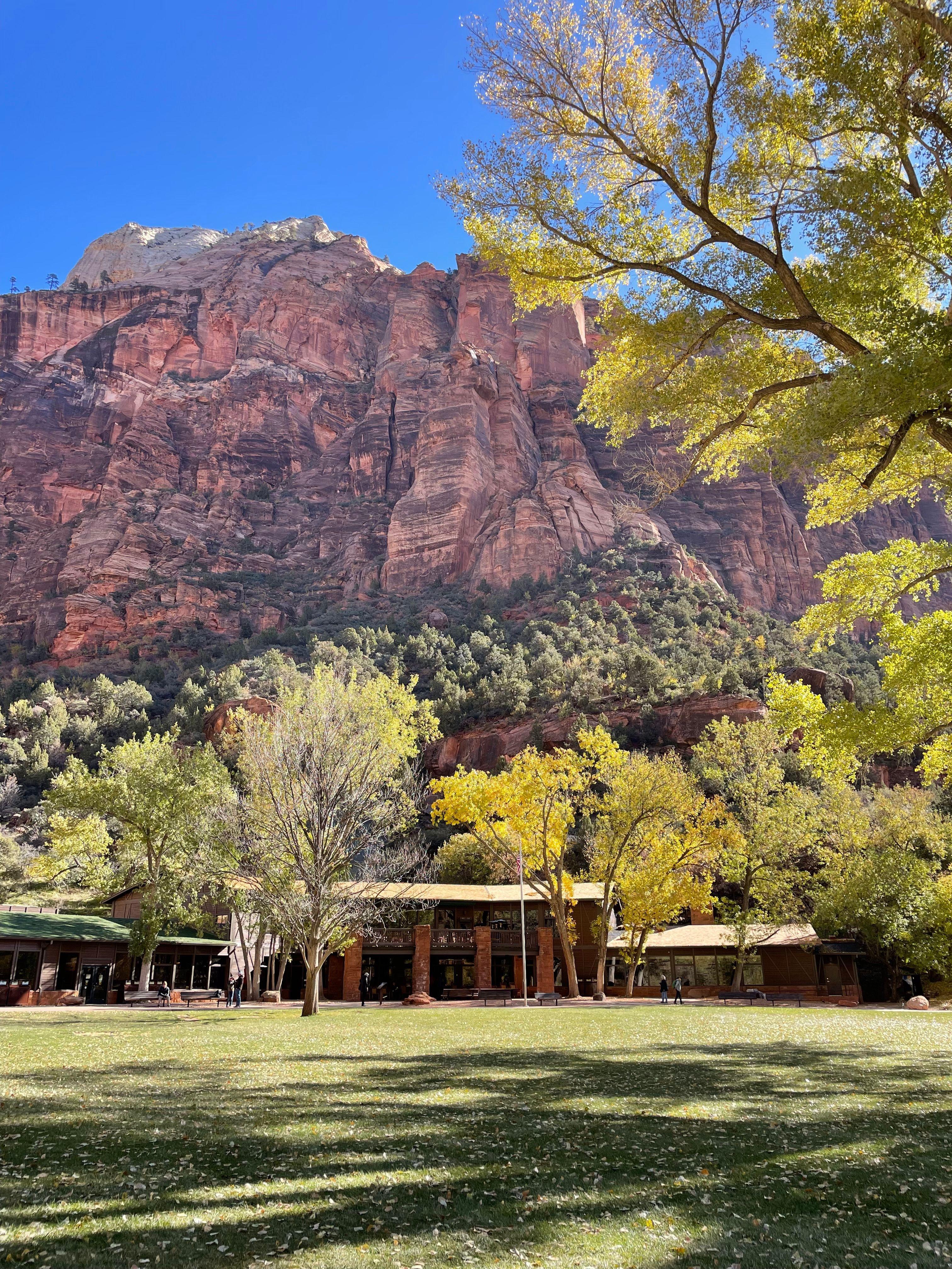 Image 1 of Check-In at Zion National Park Lodge.