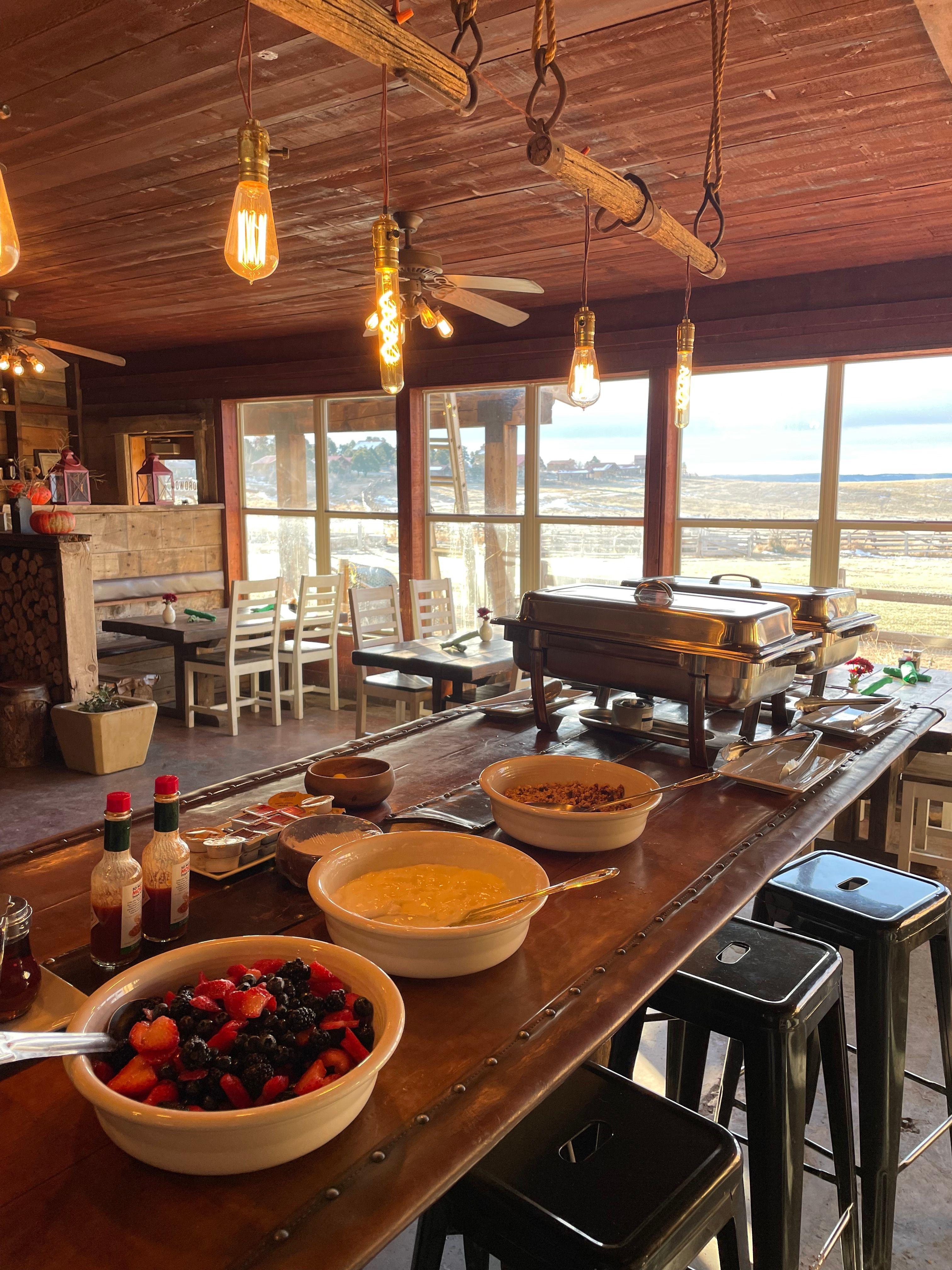 Image 2 of Breakfast at Zion Mountain Ranch.