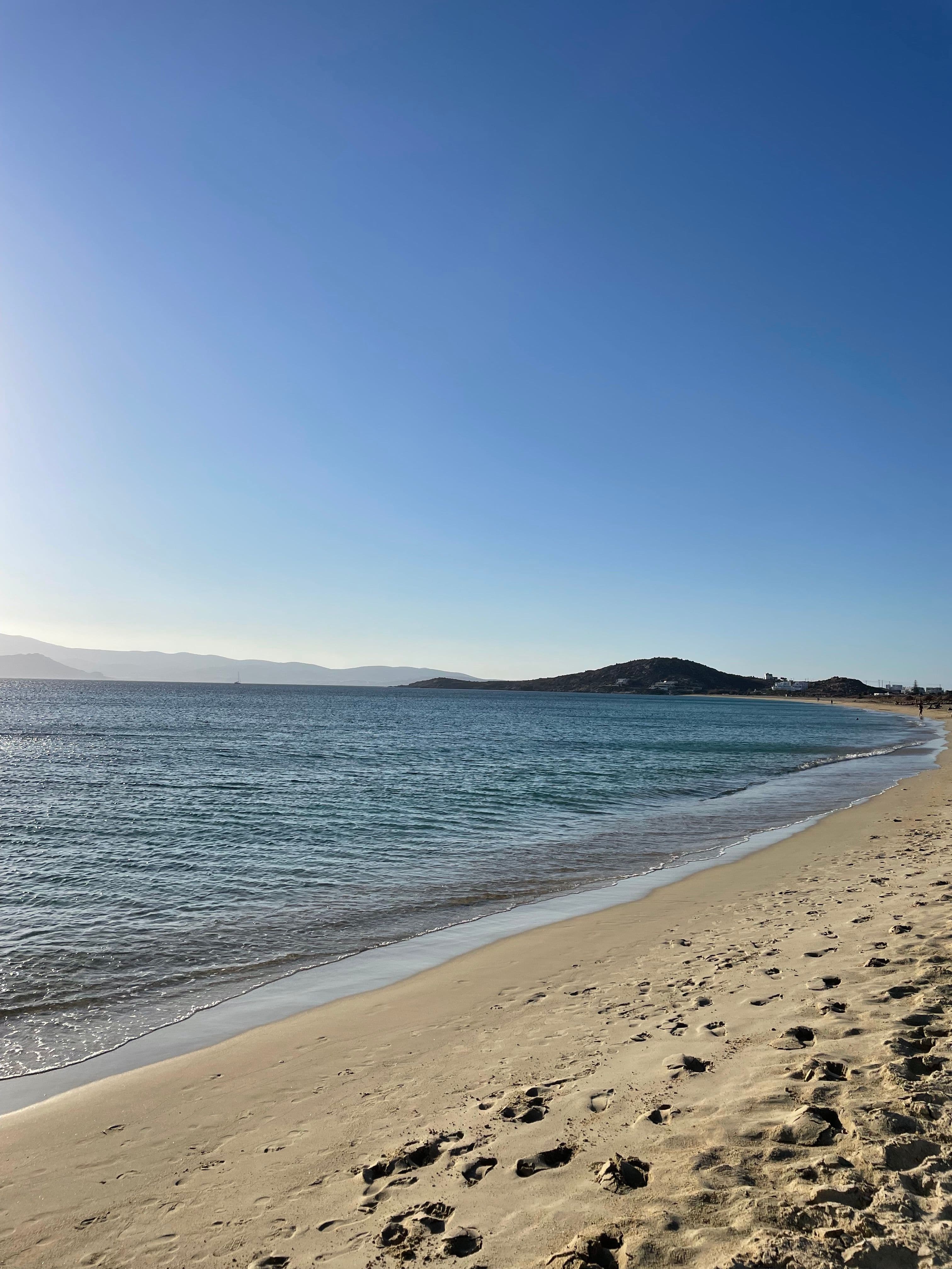 Image 2 of Morning at Agios Prokopios beach .