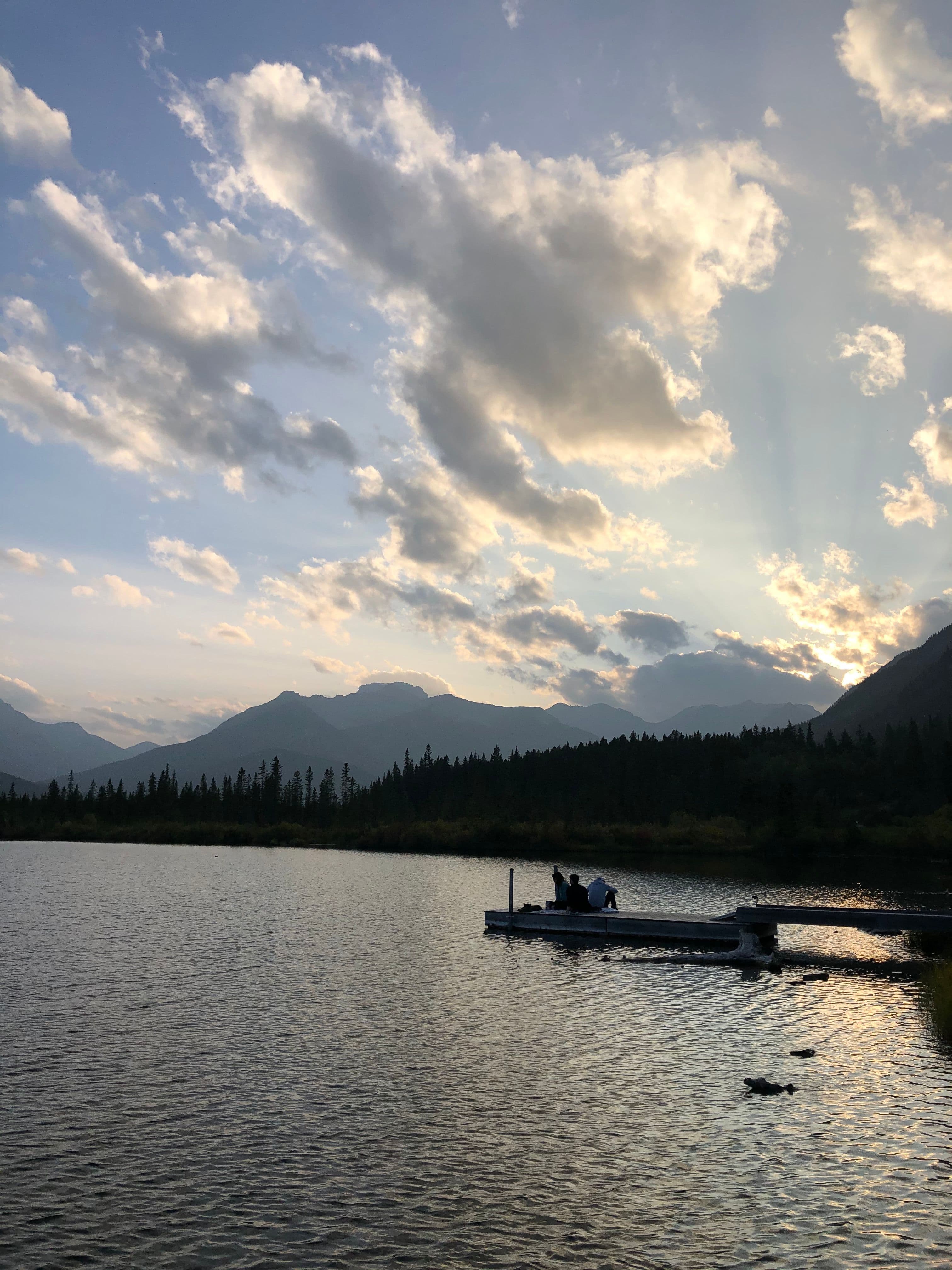 Image 1 of Watch sunrise at Vermillion Lakes.