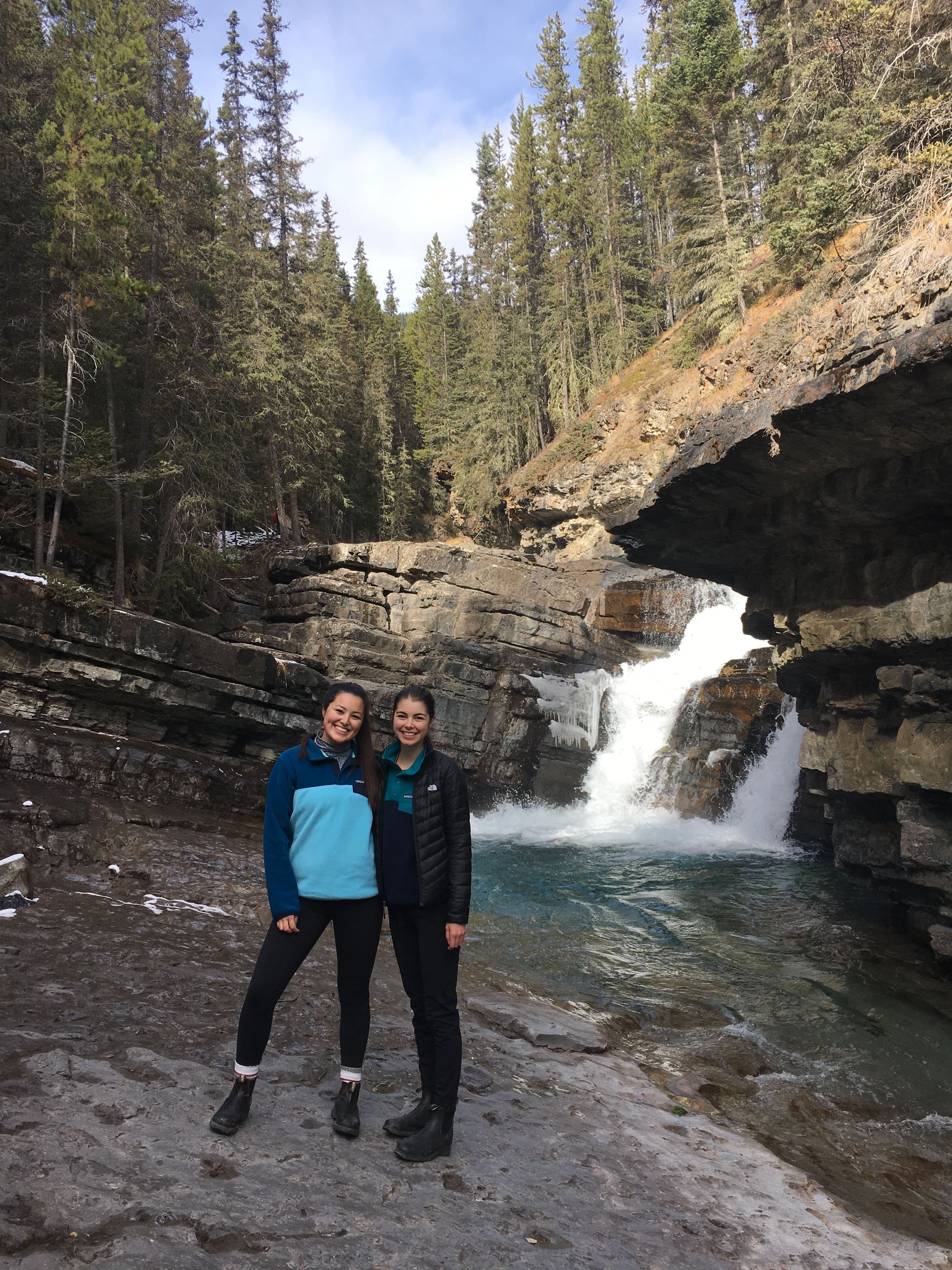 Image 1 of Johnston Canyon Hike.